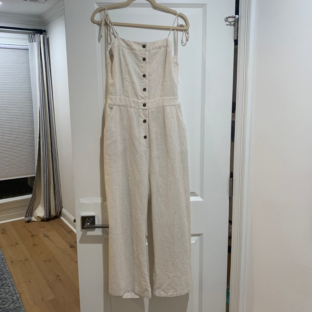 ESSUE Linen Jumpsuit L